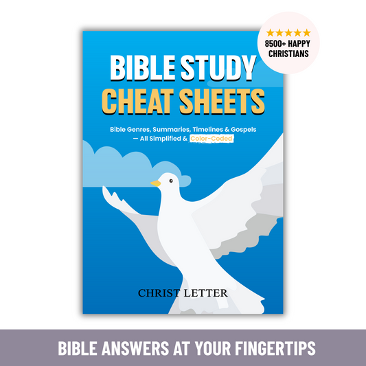 Bible Study Cheat Sheets